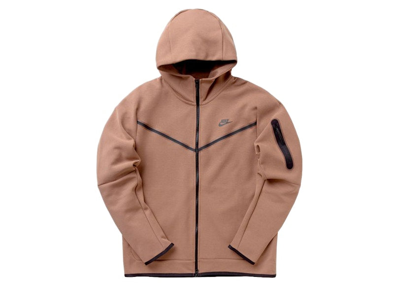 Nike Sportswear Tech Fleece Full-Zip Hoodie Archeo Brown/Archeo Brown/Black