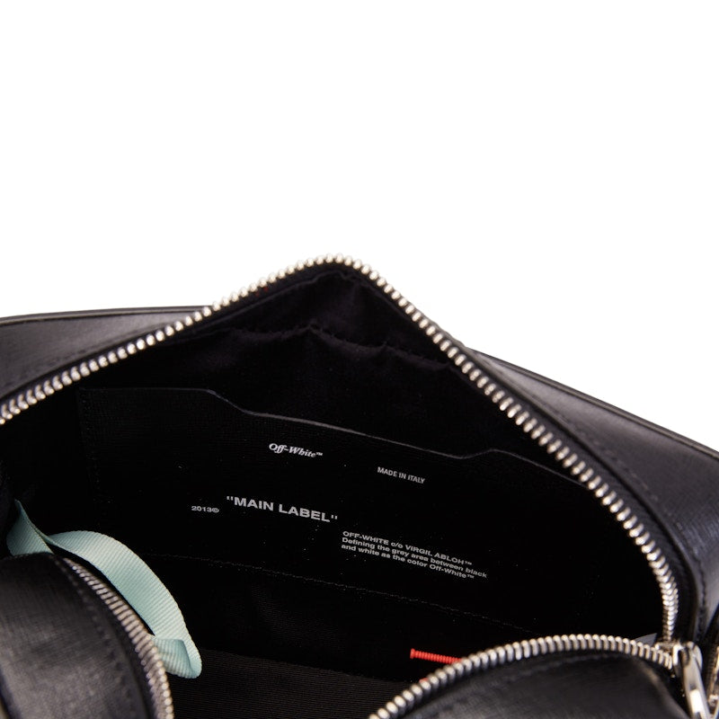 OFF-WHITE Camera Bag Diag Black White