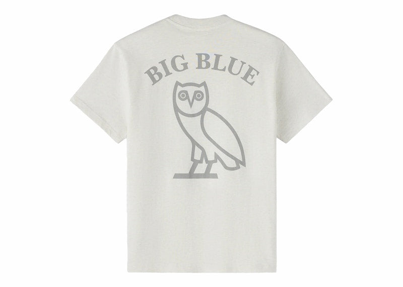 OVO x NFL New York Giants Graphic Team T-Shirt Ash Heather Grey