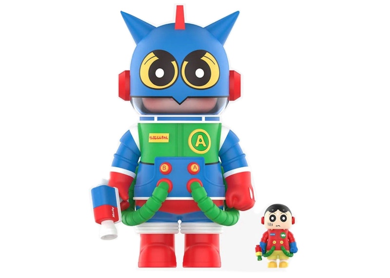 Pop Mart Mega Space Molly Crayon Shinchan Action Kament 100% & 400% Set