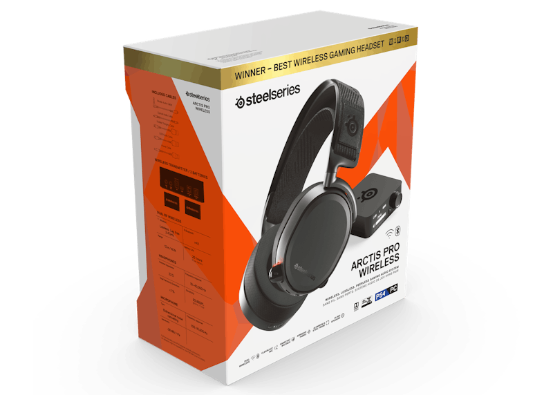 SteelSeries Arctis Pro Wireless Gaming Headset Black