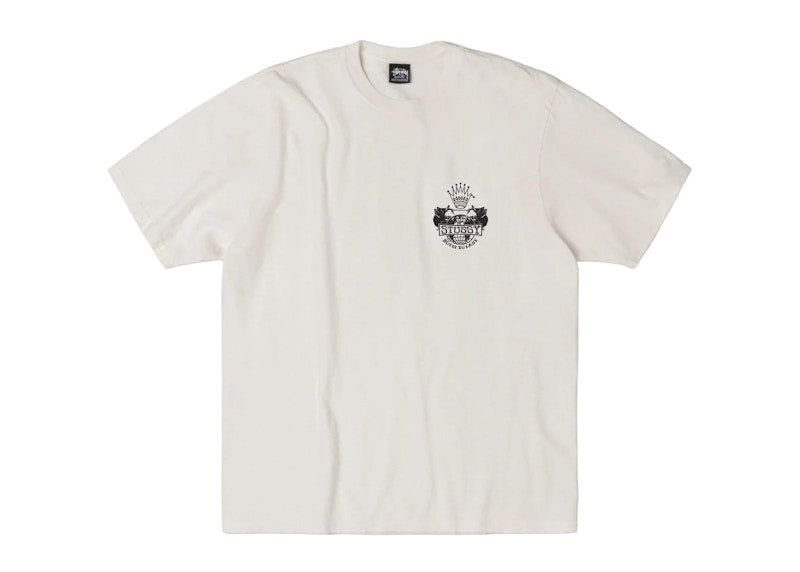 Stussy Built To Last Pigment Dyed Tee Natural
