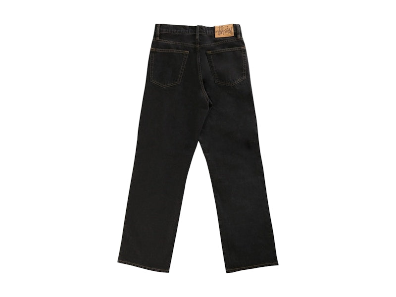 Stussy Classic Denim Jeans Washed Black