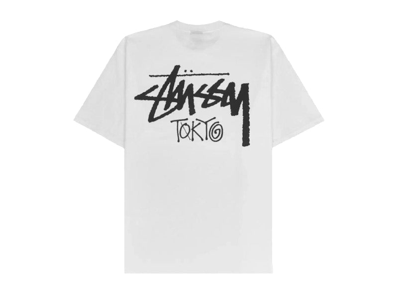 Stussy Stock Tokyo Tee White