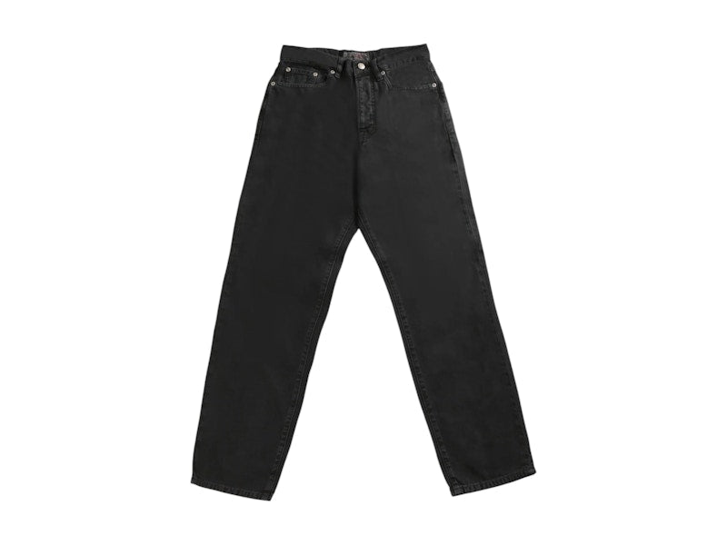 Stussy Washed Canvas Classic Jean Black