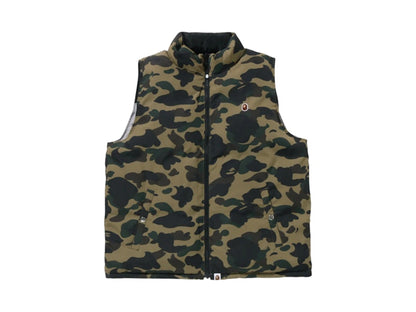 BAPE 1st Camo Reversible Down Vest (FW25) Green