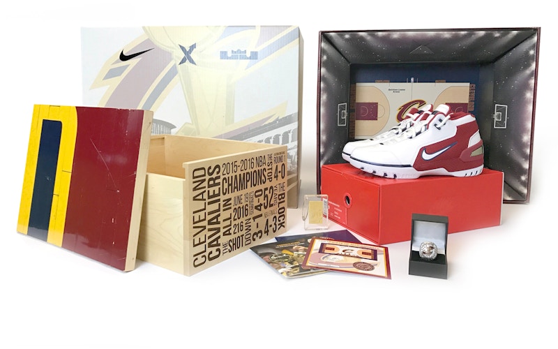 Nike Cavs Court SPO - LeBron 1 Air Zoom Generation Retro First Game (2017)
