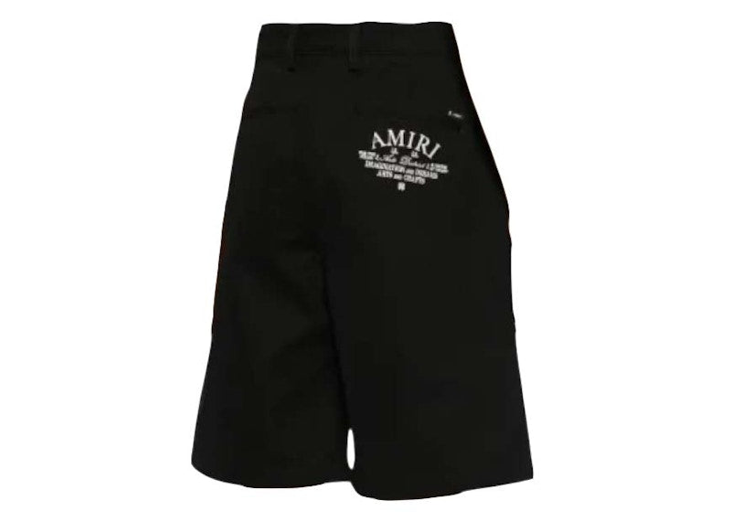 AMIRI Arts District Chino Shorts Black