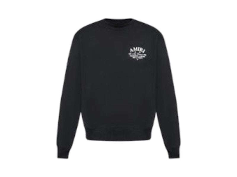 AMIRI Arts District Jersey Crewneck Black