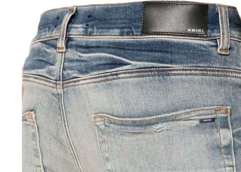 AMIRI Bandana Jacquard MX1 Jean Vintage Indigo