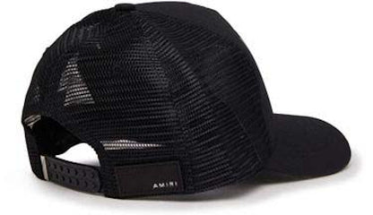 AMIRI Bandana Rabbit Trucker Cap Black