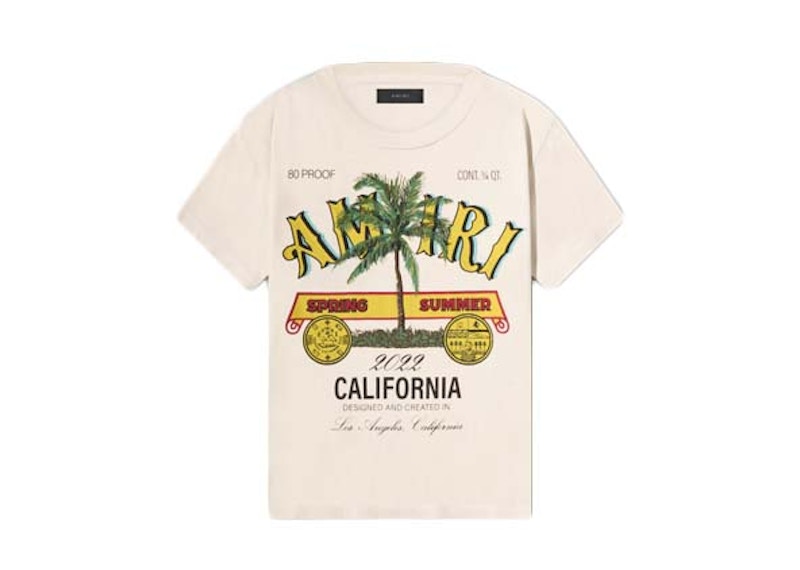 AMIRI Beige Other Materials T-shirt Yellow