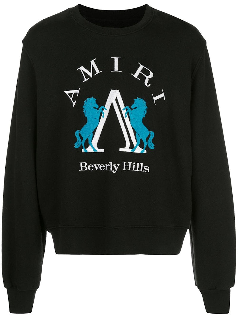 AMIRI Beverly Hills Crew Black
