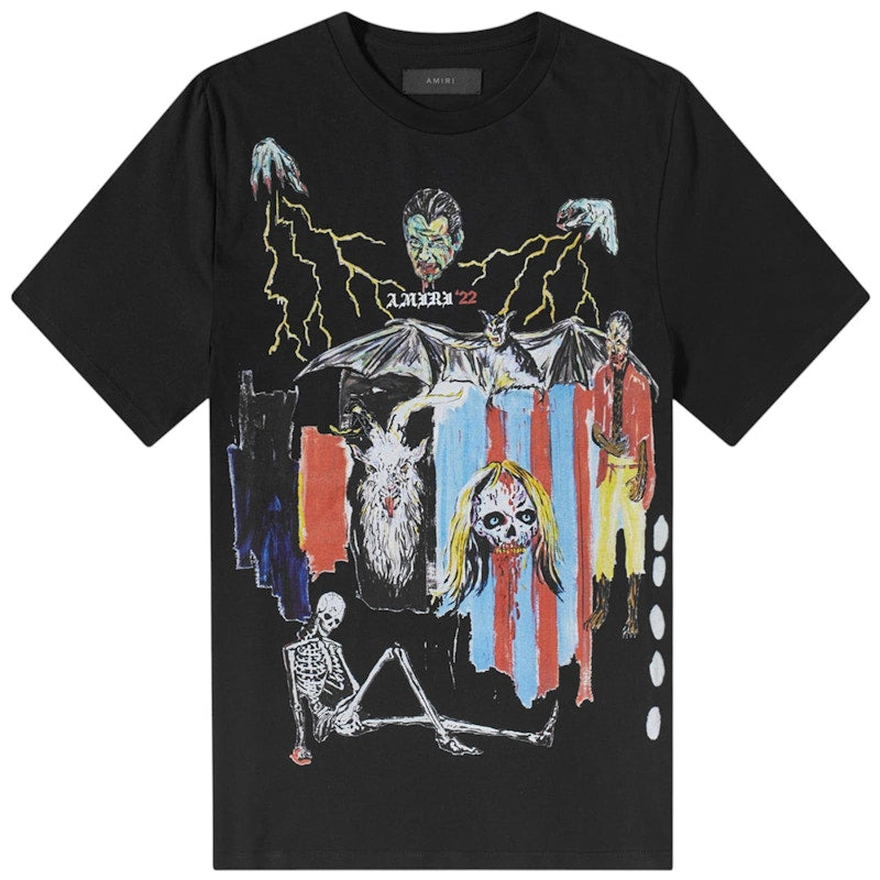 AMIRI Blood 38' Tee Black
