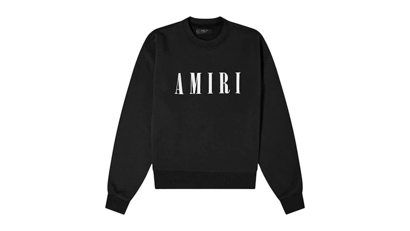 AMIRI Bold Core Logo Sweatshirt Black