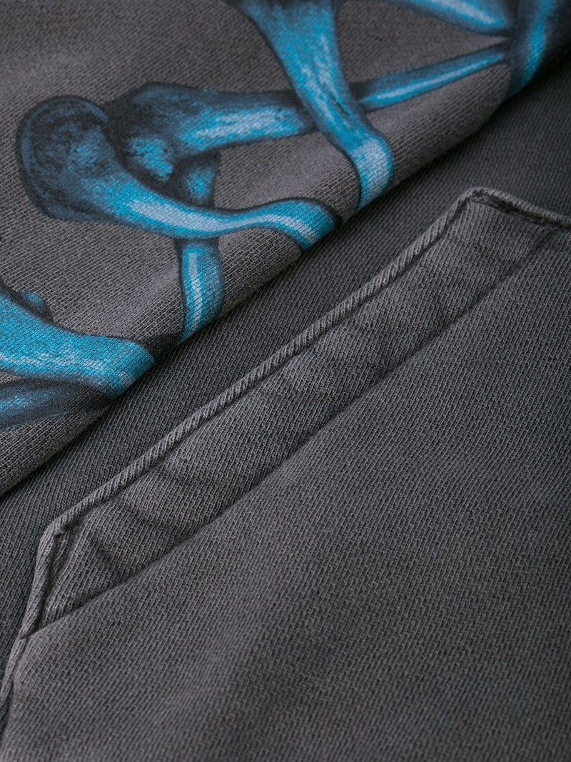 AMIRI Bones Hoodie Vintage Black