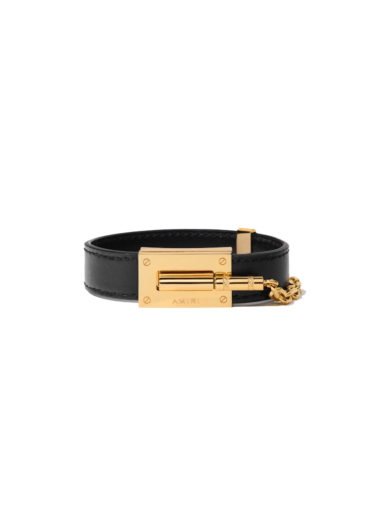 AMIRI Calf Jax Bracelet Black