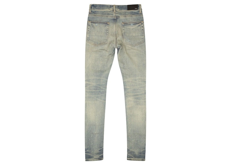 AMIRI Clay Indigo Distressed Pj Thrasher Jeans Indigo
