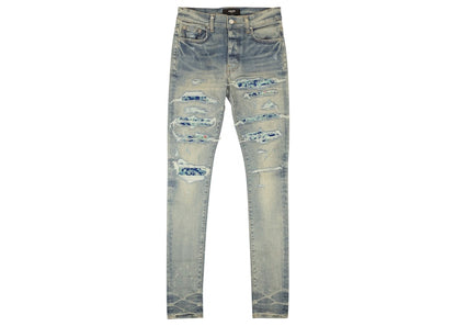 AMIRI Clay Indigo Distressed Pj Thrasher Jeans Indigo