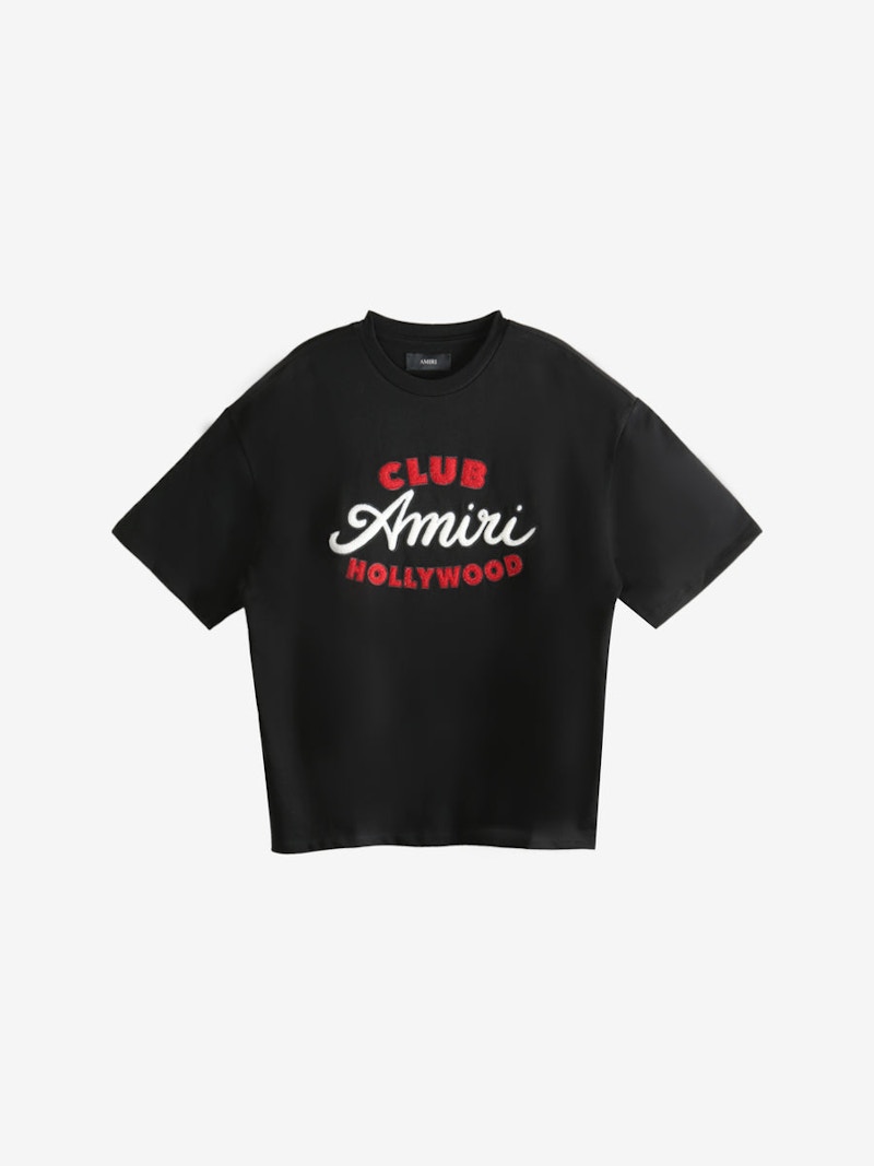 AMIRI Club Amiri Oversized T-shirt Black