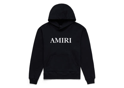 AMIRI Core Logo Hoodie Black/White