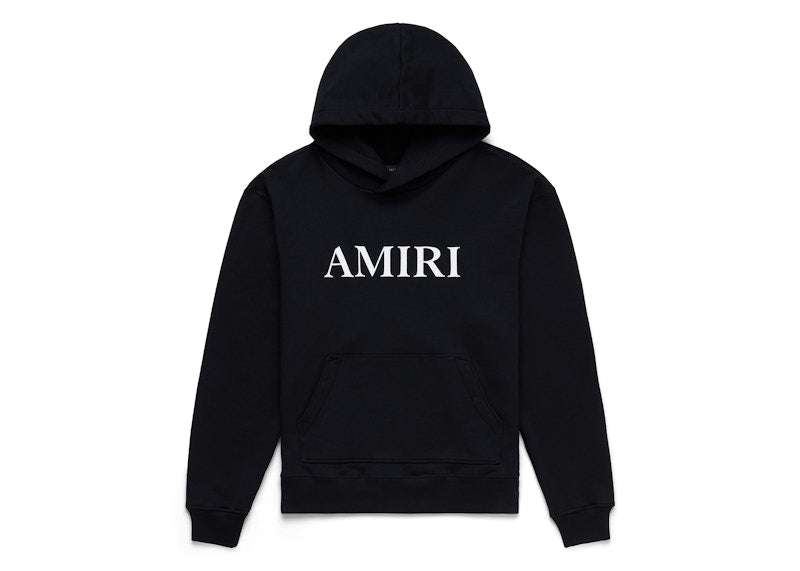 AMIRI Core Logo Hoodie Black/White