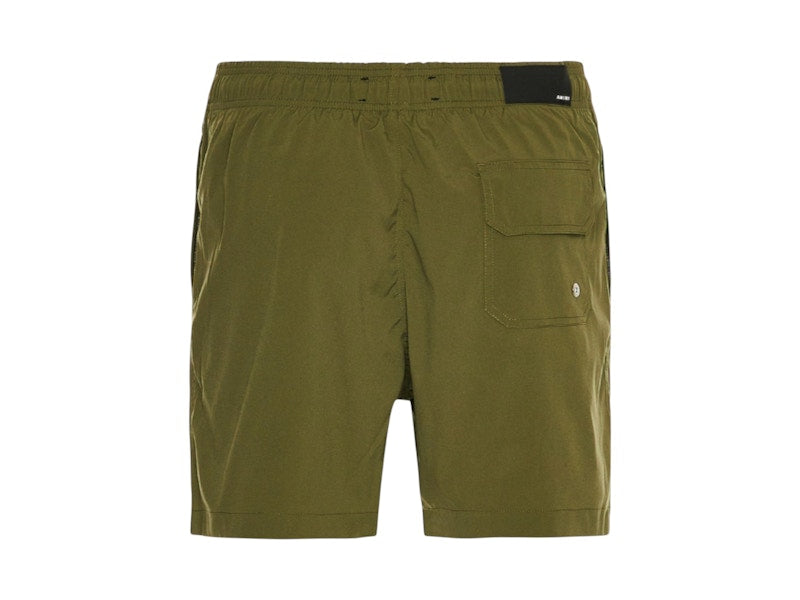 AMIRI Core Logo Swimtrunk Military Green