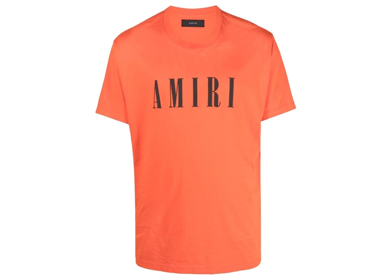 AMIRI Core Logo Tee Orange/Black