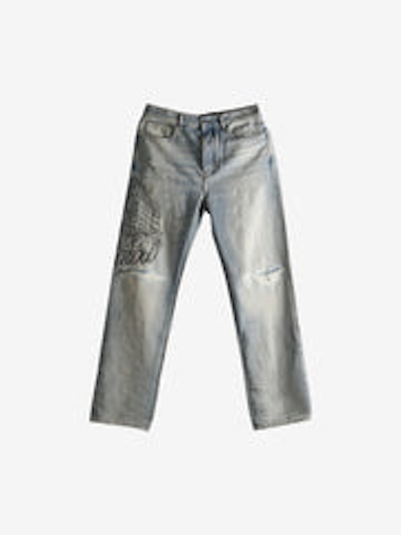 AMIRI Crystal Amiri Hotel Jeans Antique Indigo