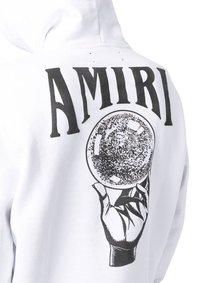 AMIRI Crystal Ball Hoodie White