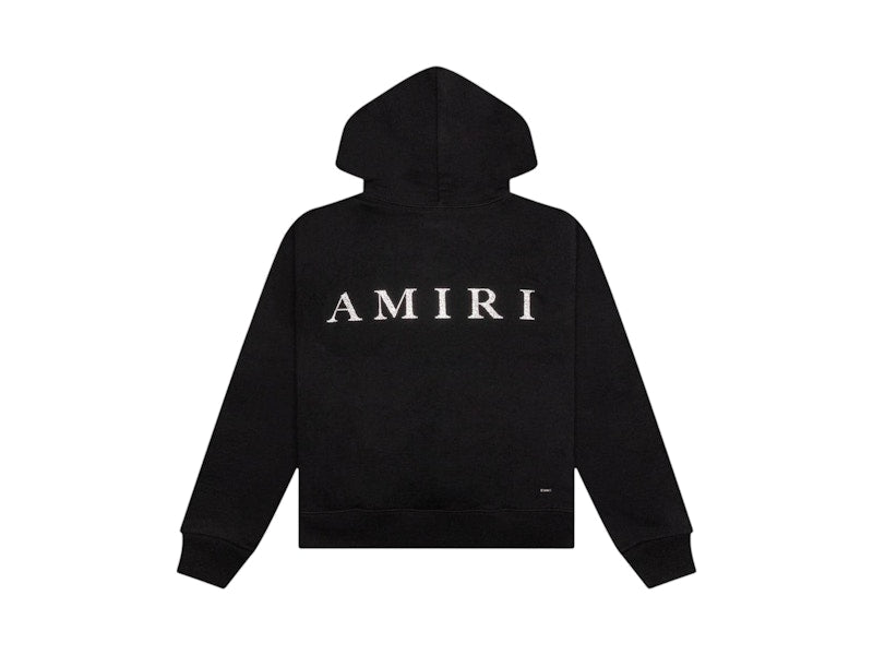 AMIRI Crystal Embellished MA Hoodie Black