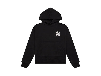 AMIRI Crystal Embellished MA Hoodie Black