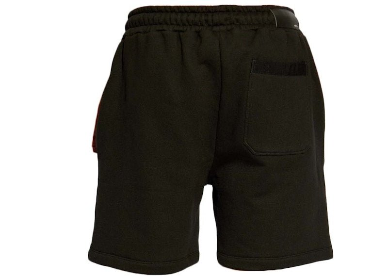 AMIRI Distressed Sweatshort Black