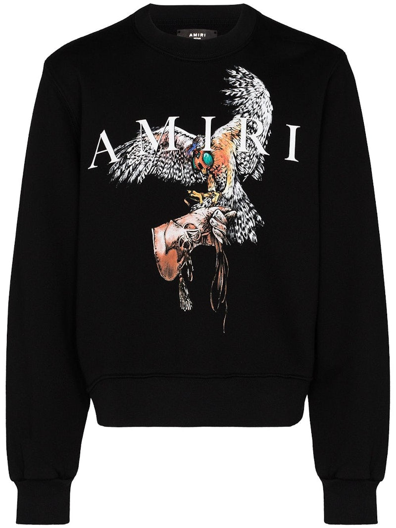 AMIRI Falcon Crew Black