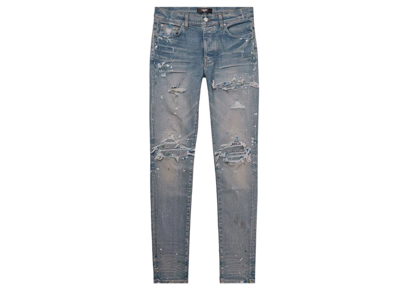 AMIRI Flannel MX1 Jeans Clay Indigo