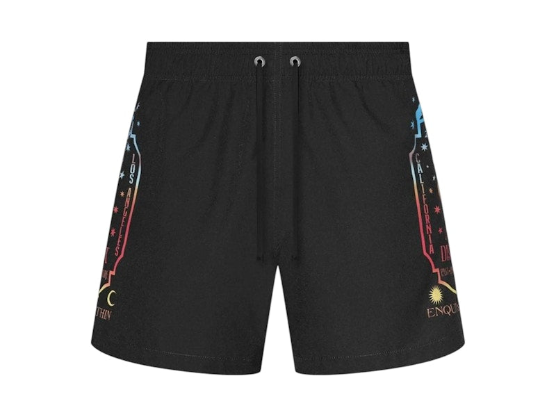 AMIRI Fortune Swim Trunk Black