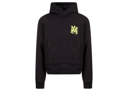 AMIRI Frontal Patch Cotton Sweatshirt Black