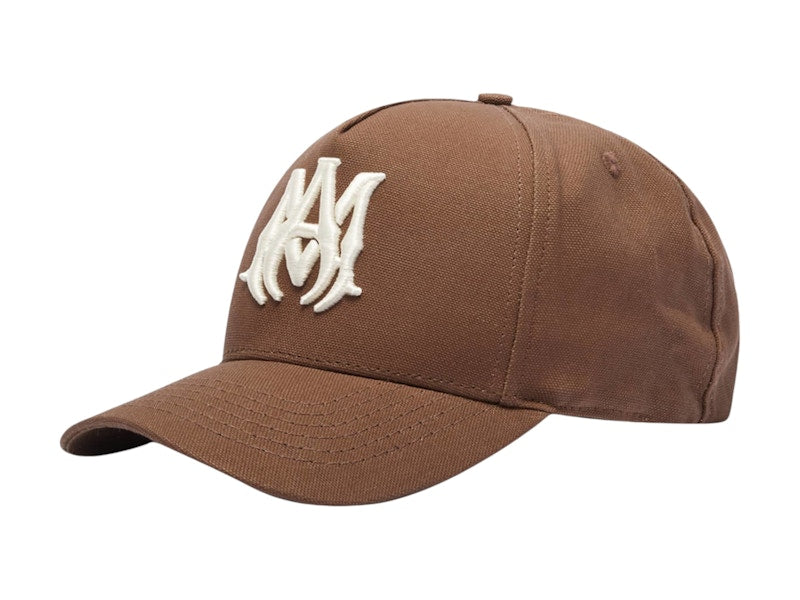 AMIRI Full Canvas MA Cap Brown