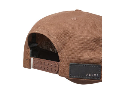 AMIRI Full Canvas MA Cap Brown