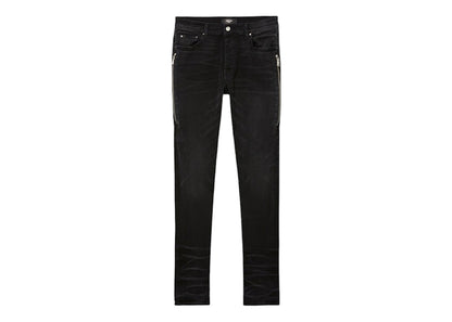 AMIRI Half Track Denim Jeans Aged Black