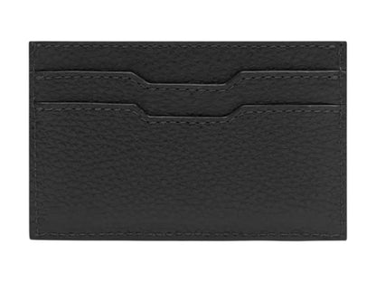 AMIRI Iconic Embossed Leather Card Holder Black