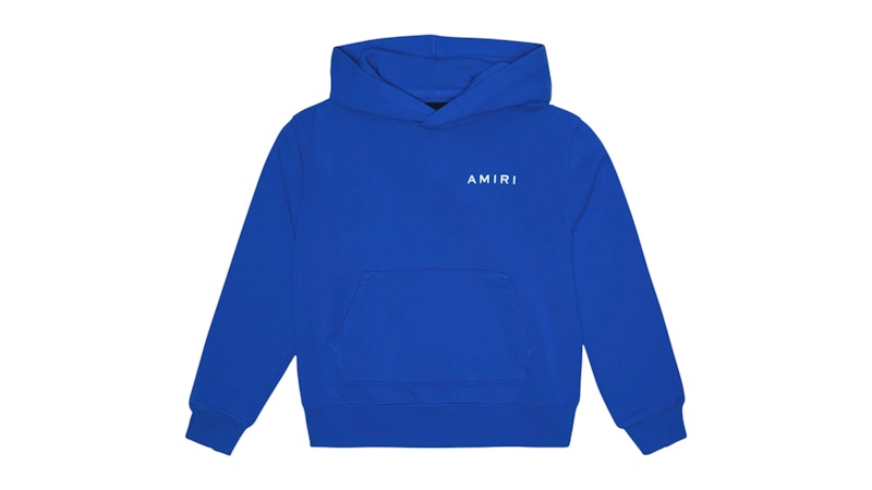 AMIRI Kids' Bones Graphic Hoodie Blue/Red