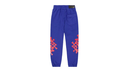 AMIRI Kids' Bones Graphic Sweatpants Blue/Red