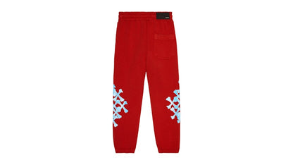 AMIRI Kids' Bones Graphic Sweatpants Red/Blue
