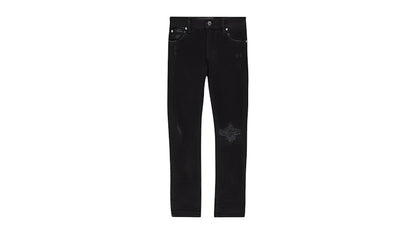 AMIRI Kids' Broken Jeans Black