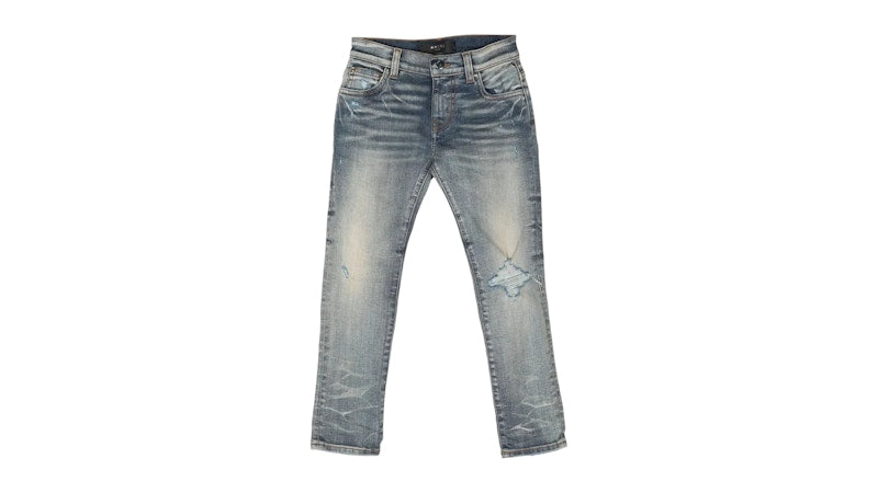 AMIRI Kids' Broken Jeans Clay Indigo