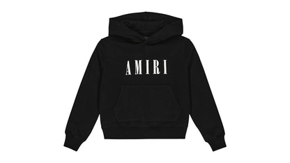 AMIRI Kids' Core Logo Hoodie Black