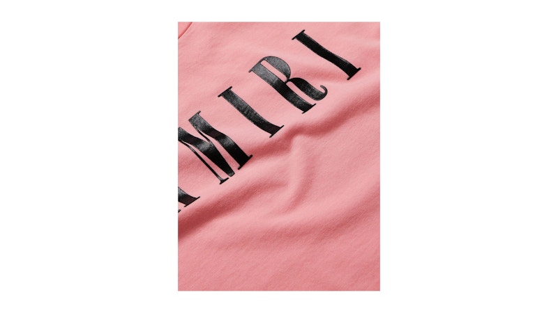 AMIRI Kids' Core Logo Tee Pink/Black
