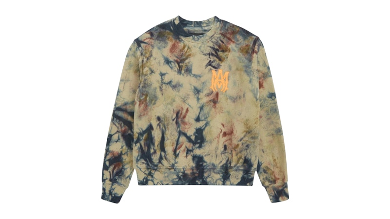 AMIRI Kids' Tie Dye Camo Crewneck Multi