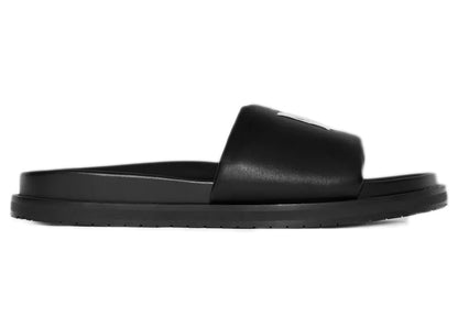 AMIRI Leather Slide Black